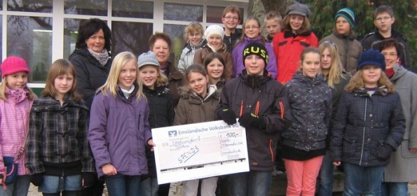 Grundschüler spenden