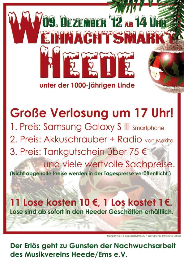 Weihnachtsmarkt am 09.12.2012