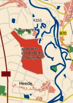 Geplantes Landschaftsschutzgebiet
