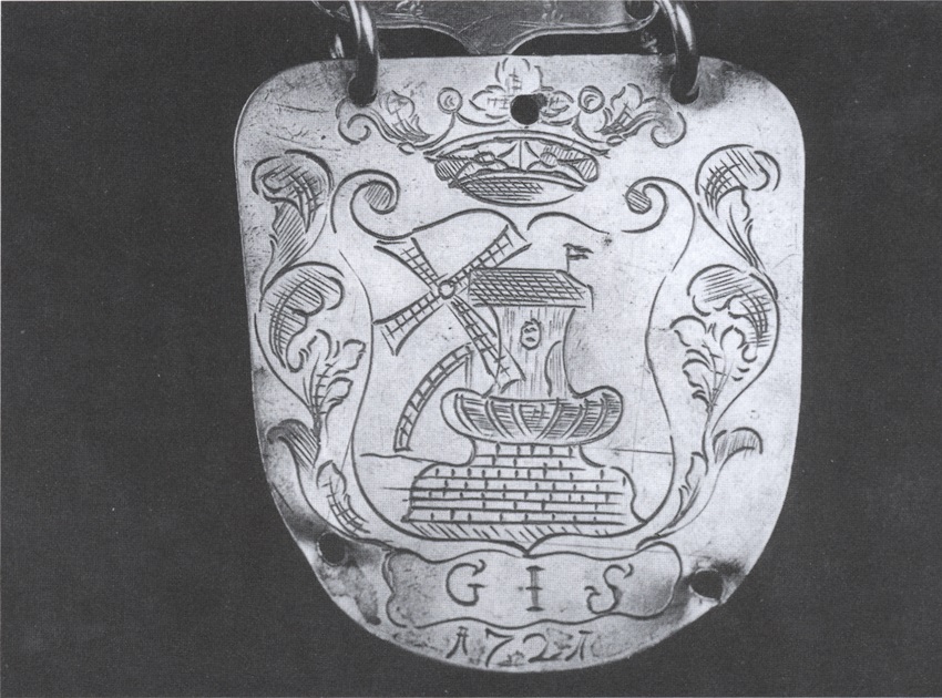 Plakette von 1721